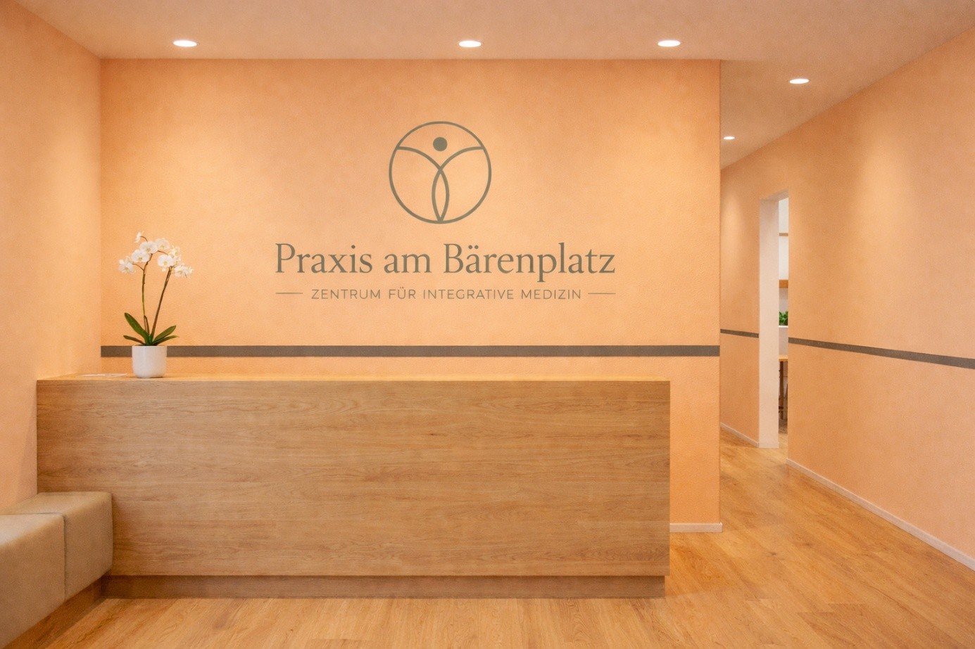 Empfang der Praxis am Bärenplatz